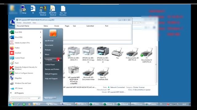 แก้ไข Printer hp laserjet ที่ Share password หลุด смотреть онлайн