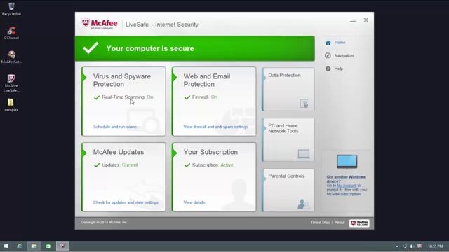 McAfee Internet Security review смотреть онлайн