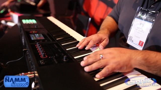Roland FA08 & FA06 Music Workstations Demo | NAMM 2014 смотреть онлайн