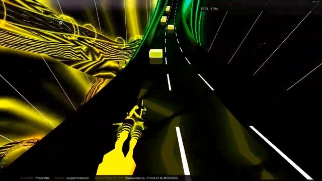 Audiosurf 2: FWLR & BRDGS - Suspicious смотреть онлайн