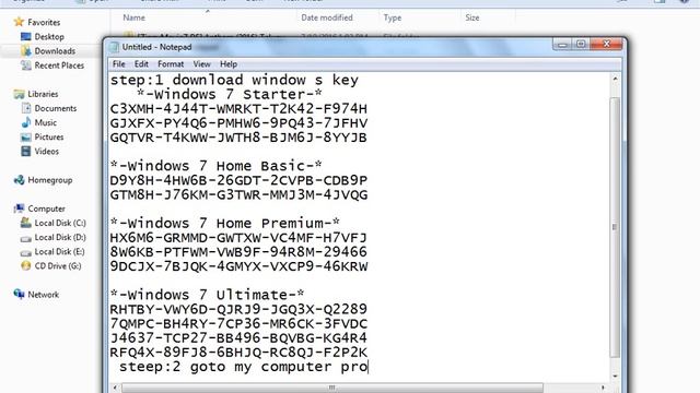 windows 7 activation key смотреть онлайн