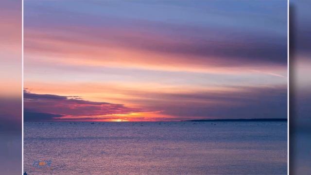 8K Sunset Wallpapers Slideshow - Port Stanley ON Canada - Beautiful Landscapes with calming music!! смотреть онлайн