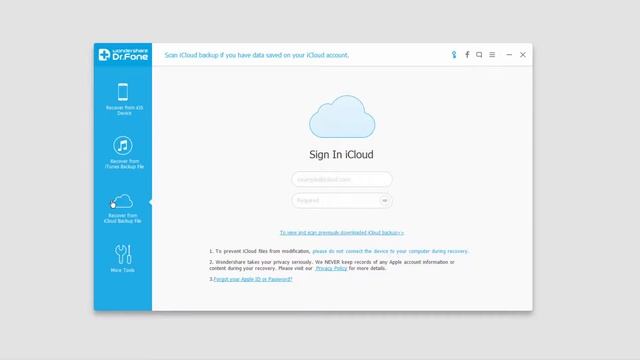 Wondershare Dr.Fone لنظام iOS: مقدمة عن واجهة المستخدم смотреть онлайн