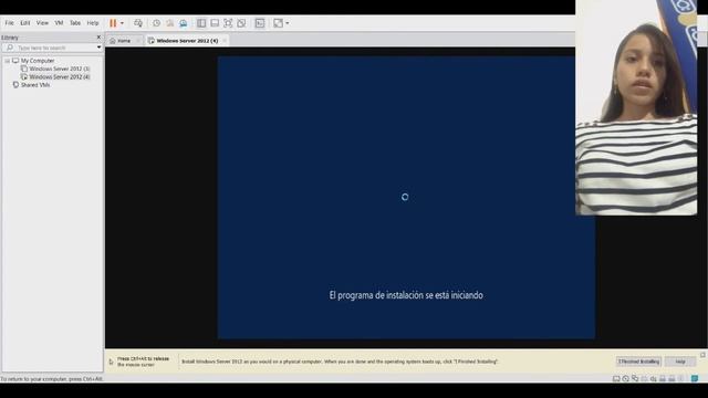 Instalación de Windows server 2012 r2 en VMware WorkStation 15.5 pro смотреть онлайн