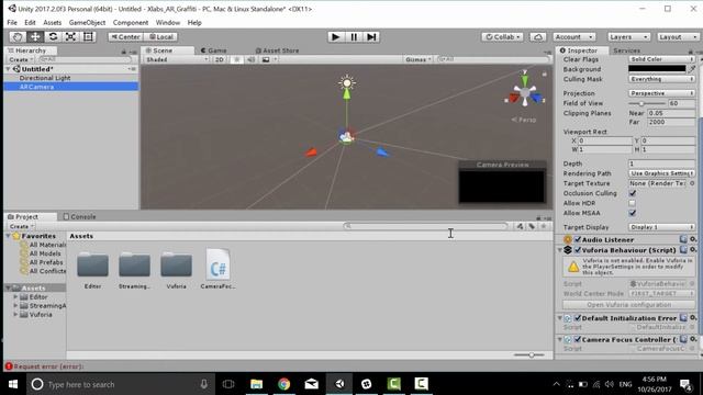 Vuforia AR in Unity - Camera autofocus not working смотреть онлайн