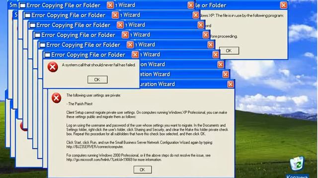 Windows 7 - Windows Vista Error смотреть онлайн