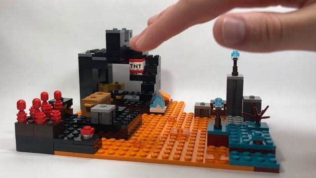 LEGO Minecraft: The Nether Bastion Review! смотреть онлайн