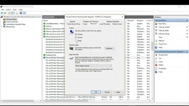 How to allow ping Request in windows 10 without disabling windows firewall 🔥#ping #windows #network смотреть онлайн