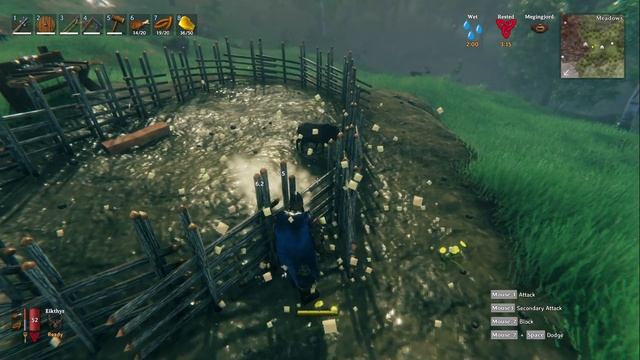 How to start your own boar farm! Valheim смотреть онлайн
