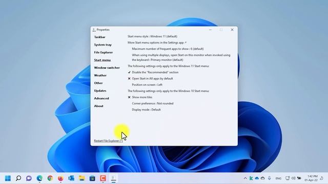 How to remove the recommended section in Windows 11 start menu? смотреть онлайн