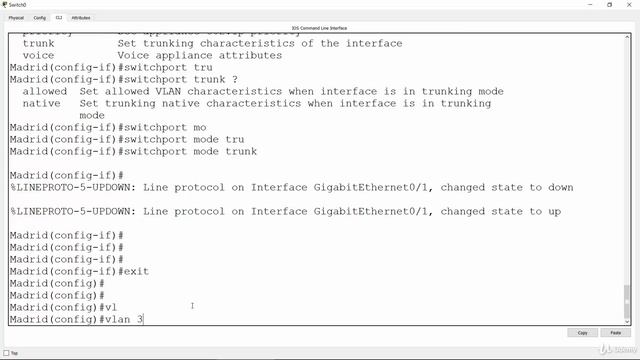 016 Lab Basic Switch Port Configuration смотреть онлайн