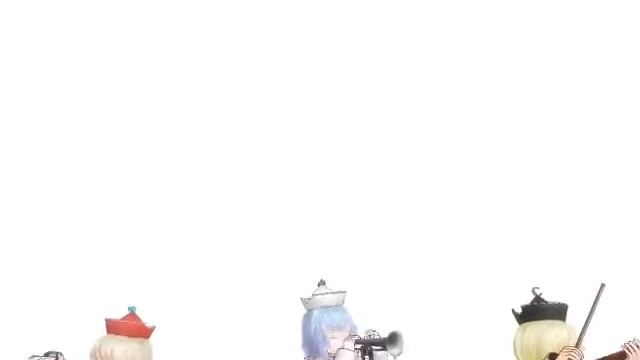 Masayoshi Minoshima & Nomico - Bad Apple!! (3D Animation - MMD) смотреть онлайн