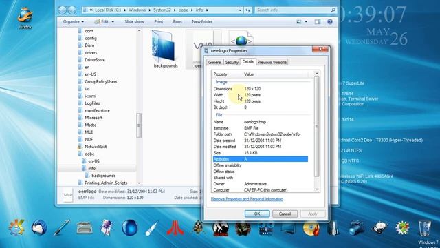 How To Add Custom Branding Logo To System Properties Panel смотреть онлайн
