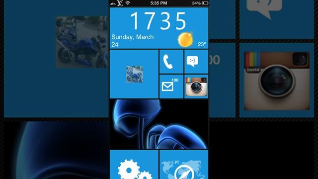 Cydia- windows 8 theme for iPhone 5 смотреть онлайн