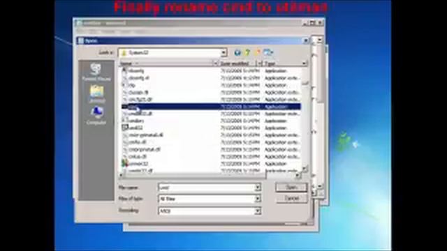 How to Crack password on windows 7 смотреть онлайн