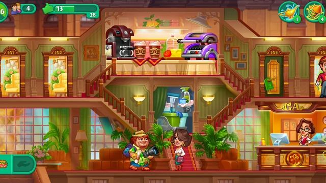 Grand Hotel Mania level 46 - Golden Apple смотреть онлайн