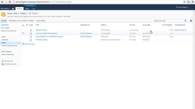 Microsoft Sharepoint Tutorial смотреть онлайн