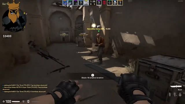 Cs:Go Rekabetci maç keyfi смотреть онлайн