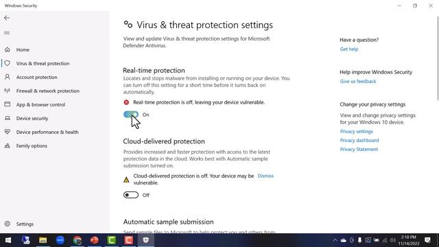 Cara Mengaktifkan dan Menonaktifkan Windows Defender di Windows 10 2022 смотреть онлайн