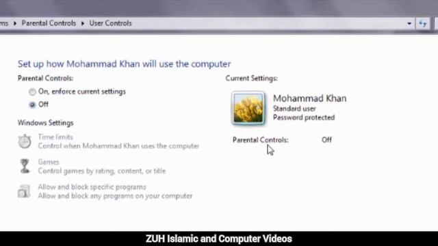 Control Panel Full Tutorial in Pashto Class - 17 | User Account and Parental Control смотреть онлайн