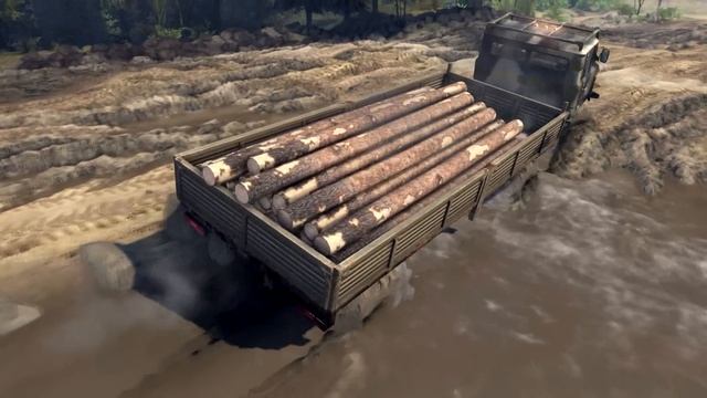 Spintires 2014 - ГАЗ-66 v1.4 смотреть онлайн