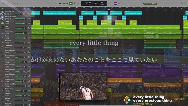 Enjoy! GarageBand [104th Stage] every little thing every precious thing - LINDBERG смотреть онлайн