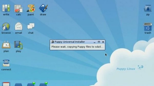 Puppy linux installation to hard disk