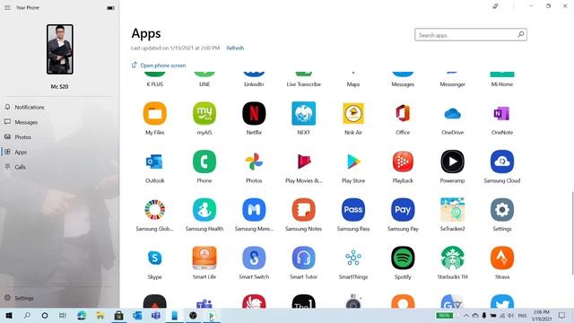 Your Phone App on Windows 10 смотреть онлайн