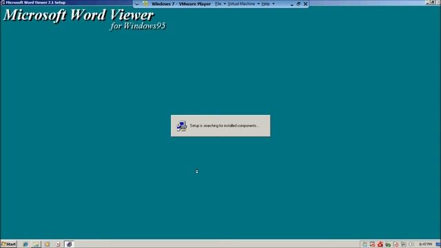 Installing Word Viewer 7.1 (95) on Windows 7 Ultimate смотреть онлайн