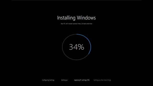 Installing Windows 10 build 10074 смотреть онлайн