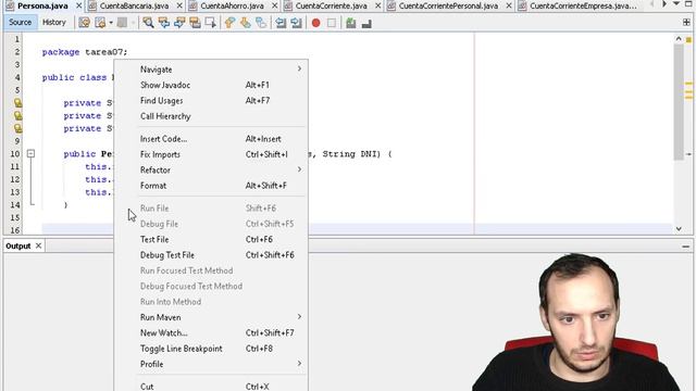 Estructura de cuentas (parte 1) | Tarea 7 - Programación #15 | Tareas 1º DAM/DAW e-learning смотреть онлайн