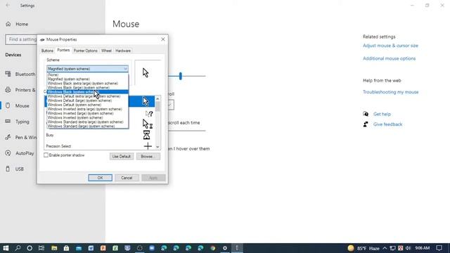 Customize your mouse cursor in windows 10 21H1/21H2...Tanim academy. смотреть онлайн