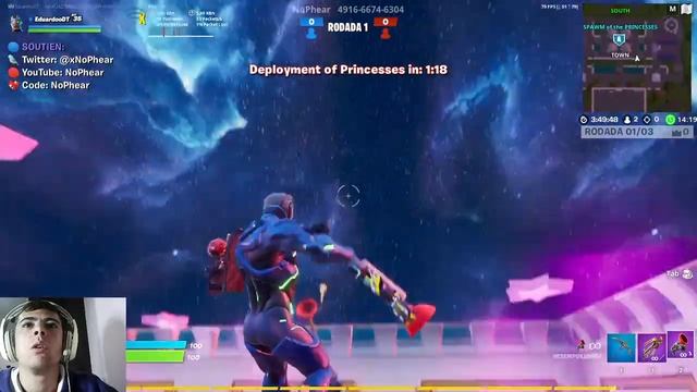 🔴💎Fortnite💎 Dupla DINAMICA ! 👉Live Do DT🔴👉 Brota Na LIVE смотреть онлайн