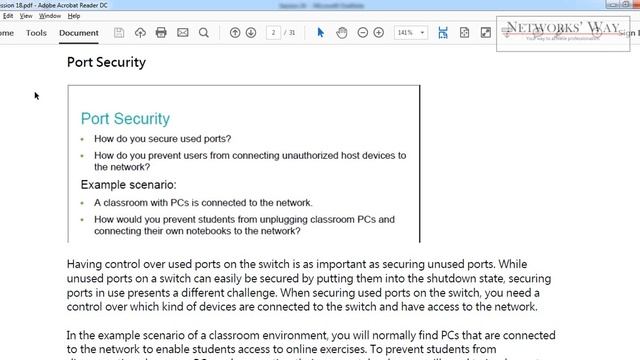 CCNA R&S - Port Security - Mohamed Sayed смотреть онлайн