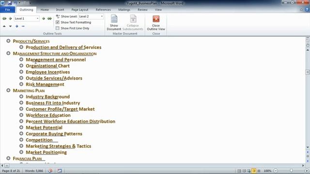 07 06 Manipulating Content in Outline View смотреть онлайн