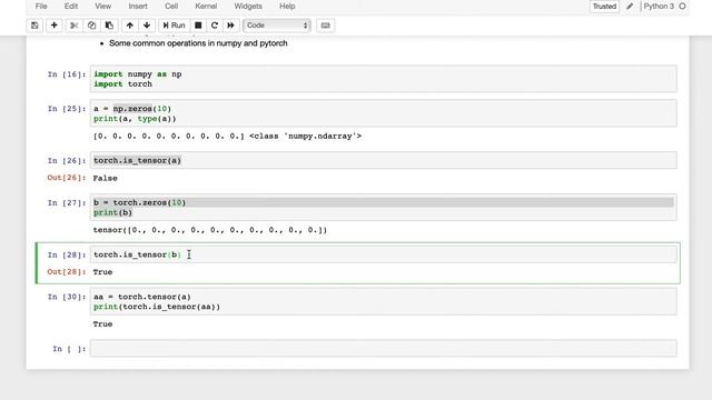 Introduction to Pytorch - 2 : Pytorch vs Numpy смотреть онлайн