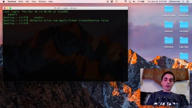 Control Freak: Hide Mac Desktop Icons with Defaults Write смотреть онлайн