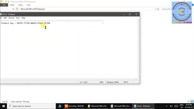 Microsoft office 2007 installation with product key смотреть онлайн