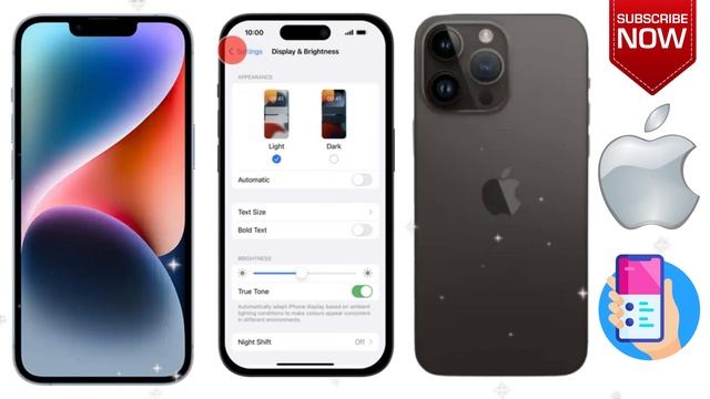 How to Adjust screen brightness on Apple iPhone 14 Pro Pro max iOS 16 смотреть онлайн