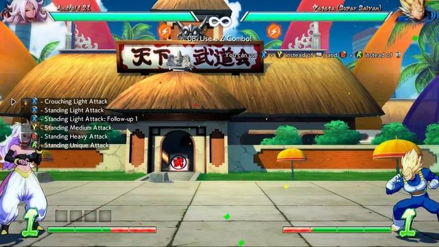 Android 21 Combo Challenge - Dragon Ball FighterZ (4K60) смотреть онлайн