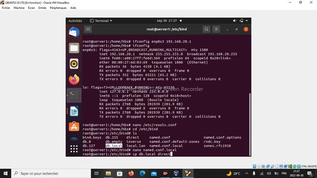 Configuration du service DNS sur Ubuntu 20.04 LTS смотреть онлайн