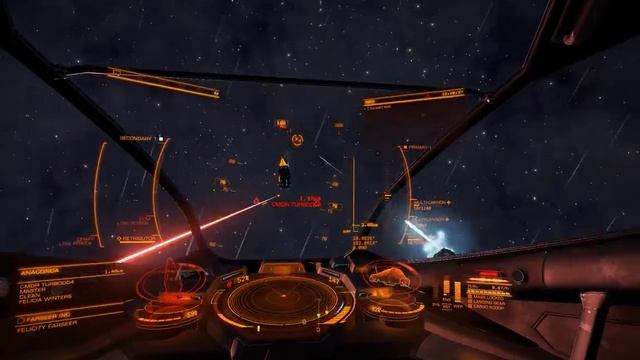 Elite Dangerous 2.1 Beta | Viper mk3 vs Anaconda pvp test смотреть онлайн