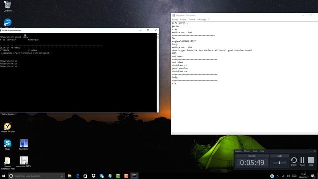 8 COMMANDES DE BASES DE CMD ET BLOC-NOTE !!!!!! смотреть онлайн