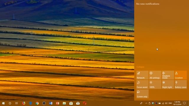 Windows 10 October 2018 update Now has effects and grouping of notifications in the Action Center смотреть онлайн