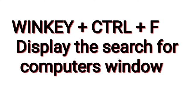 Shortcut keys with Windows key смотреть онлайн