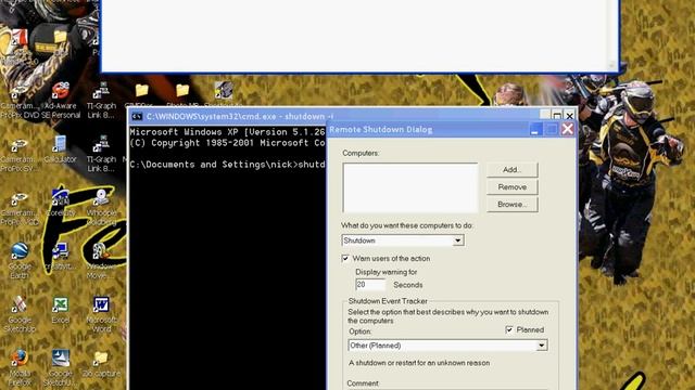 Command Prompt Hack- Remote Shutdown смотреть онлайн