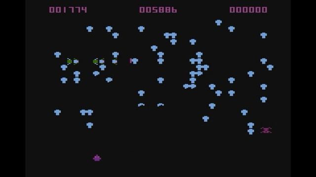 Centipede - Atari XL/XE (Gameplay) смотреть онлайн