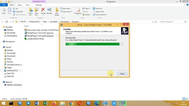 Cara Install Cisco Paket Tracer 32bit dan 64bit смотреть онлайн