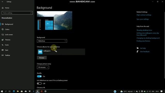 CREATE SLIDESHOW AS YOUR DESKTOP BACKGROUND IN WINDOWS 10|YOUR PHOTOS AS BACKGROUND SLIDESHOW|RTG смотреть онлайн