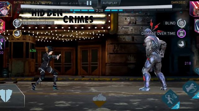 Injustice 2 mobile. Arena gameplay. Bn team vs Ancestral смотреть онлайн